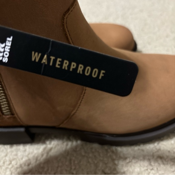 SOREL Emelie II Zip Waterproof Impermeable Women's Boot Size US 7 Snow Rain Boot - Picture 6 of 11